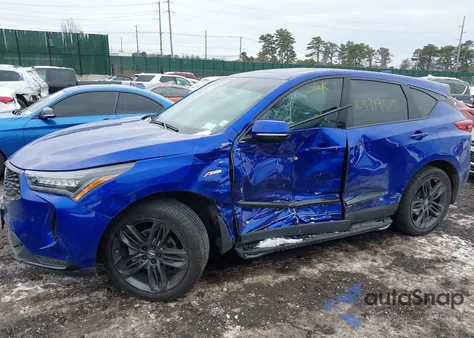 2024 Acura Rdx A-Spec Package из США, поврежденный, VIN 5J8TC2H6XRL017622